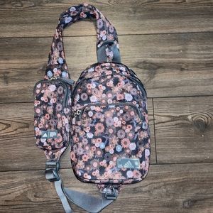 Adidas 2 Essentials Crossbody Bag, Ditsy Floral